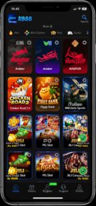 K888 Game interface