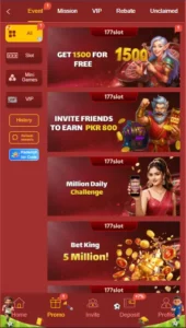 177Slot Game Events