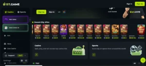 1st game interface